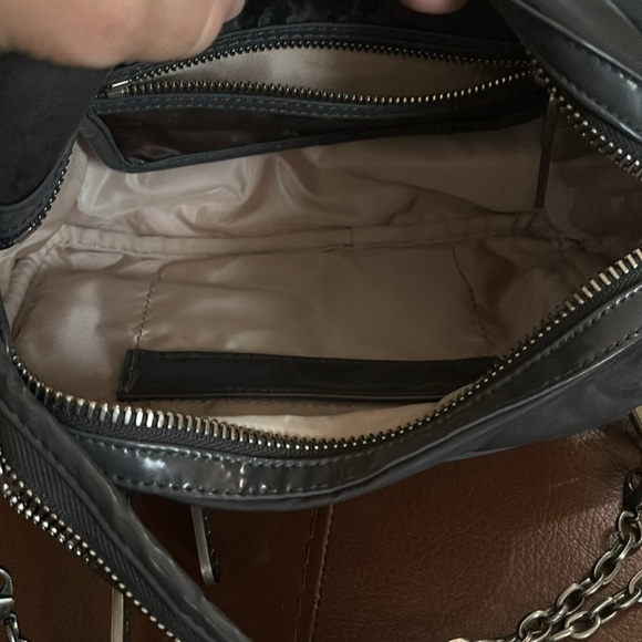 Stella McCartney LeSportsac mini grey nylon shoulder bag - Picture 6 of 8